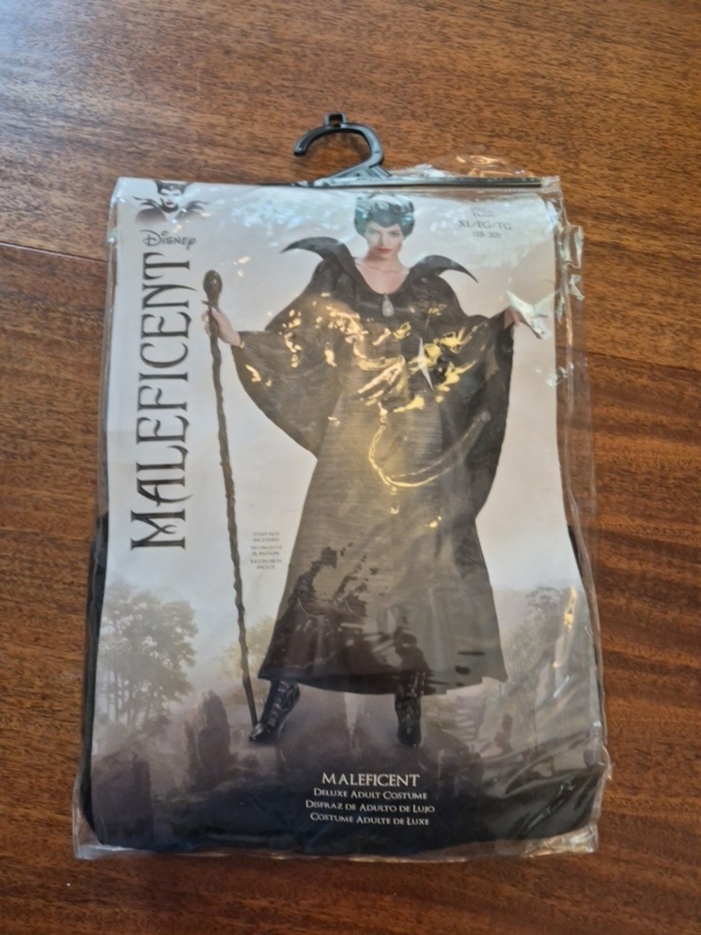 Disney Maleficent Adult Costume - Black Size XL (18-20)